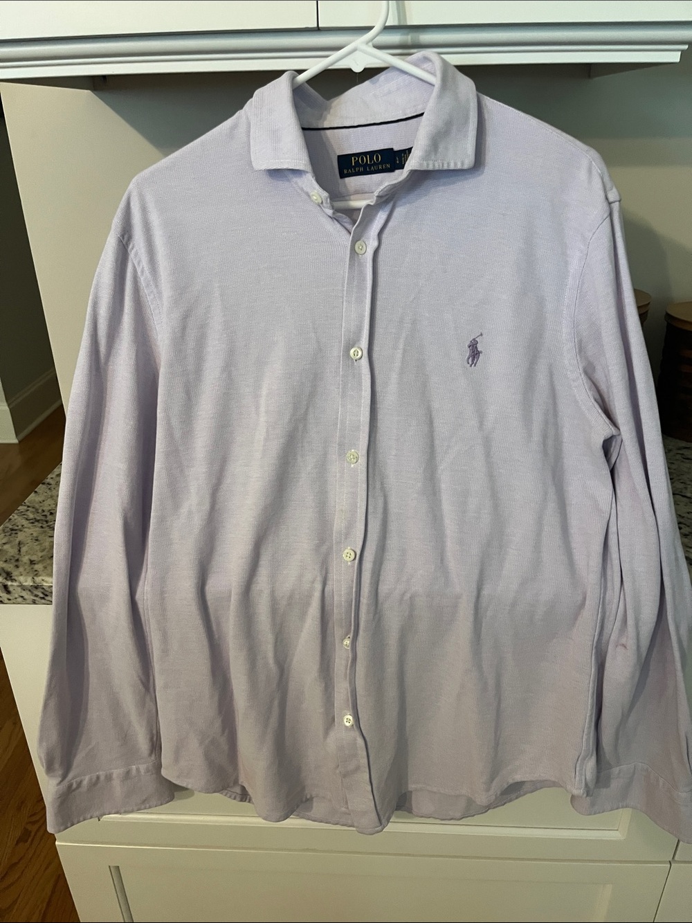 Ralph Lauren Men’s Light Lavender Button-Down Shirt
